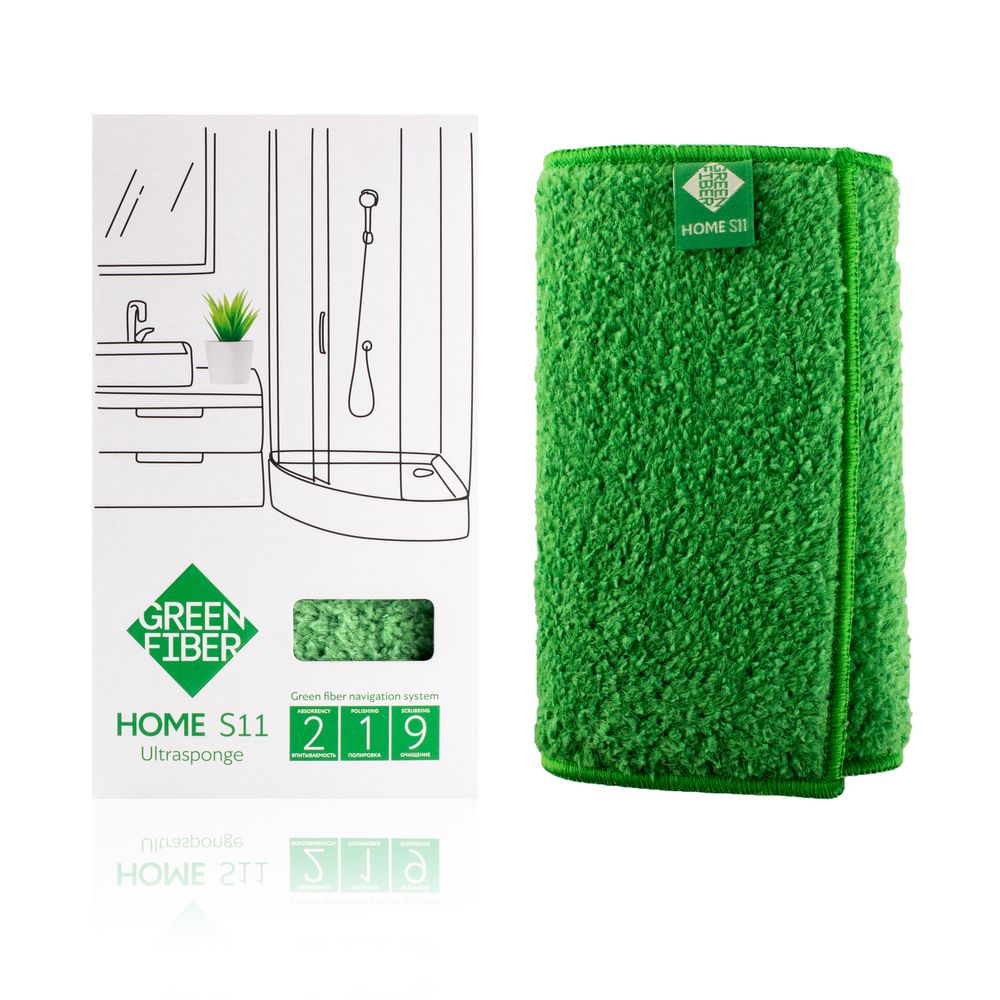 Спонж Инволвер Green Fiber HOME S11, зеленый