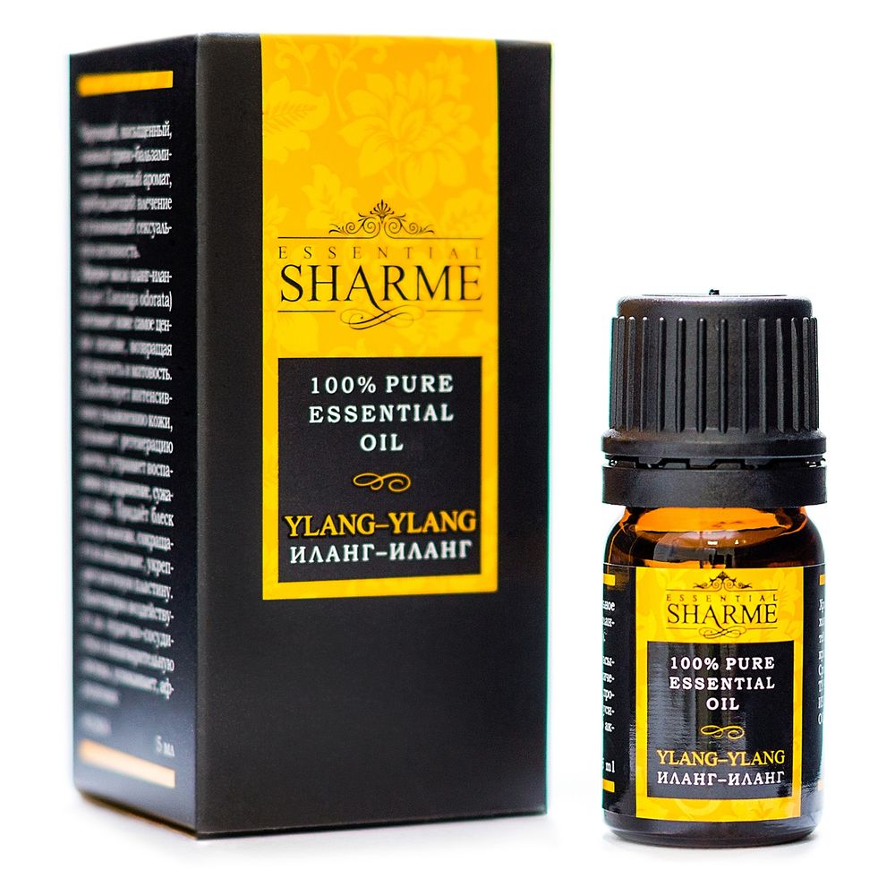 Натуральное эфирное масло Sharme Essential «Иланг-иланг», 5 мл.