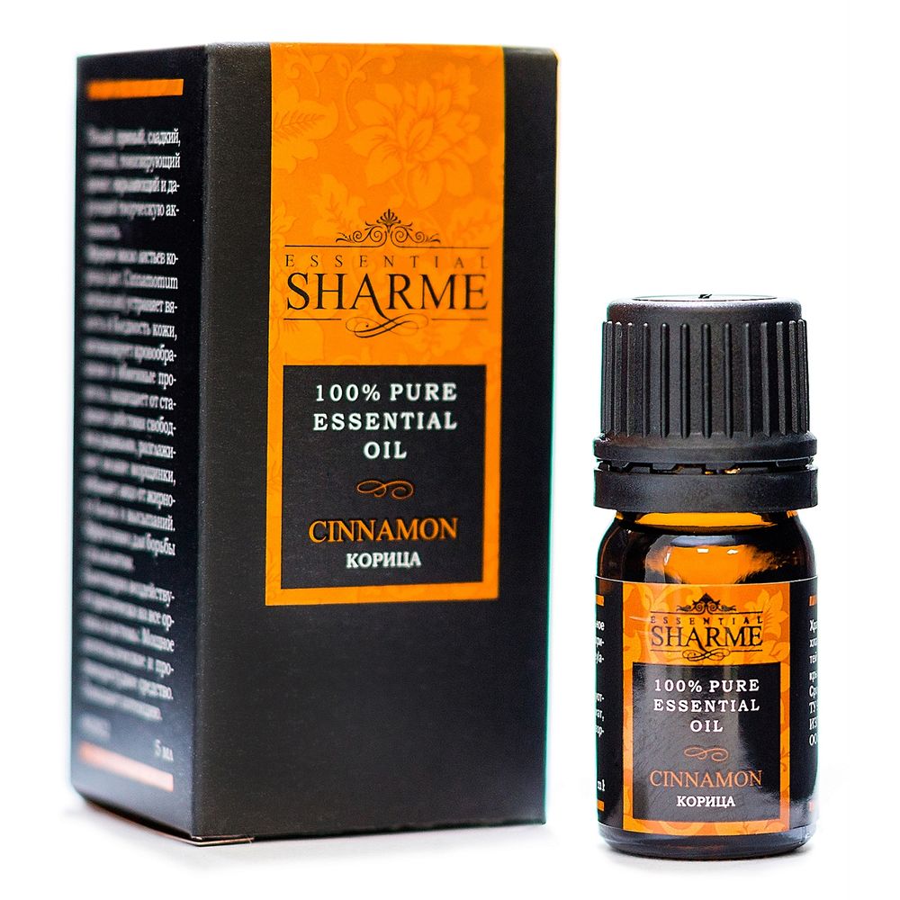 Натуральное эфирное масло Sharme Essential «Корица», 5 мл.