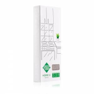 Изображение галереи: Спонж Сплиттер Green Fiber HOME S6 двусторонний для очищения и впитывания, серый