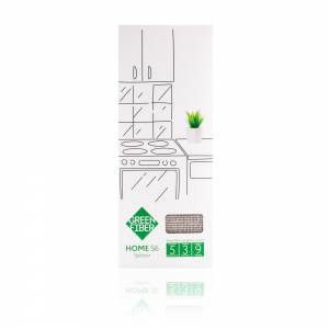 Изображение галереи: Спонж Сплиттер Green Fiber HOME S6 двусторонний для очищения и впитывания, серый
