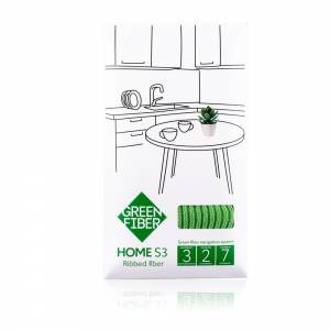 Изображение галереи: Файбер ребристый Green Fiber HOME S3, зеленый
