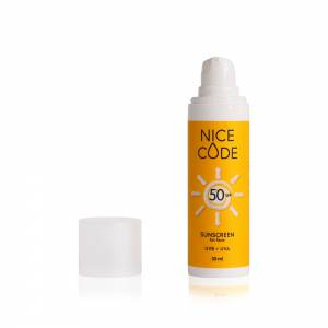 Изображение галереи: NICE CODE Крем для лица солнцезащитный SPF 50, 30 мл