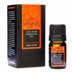 Натуральное эфирное масло Sharme Essential «Эвкалипт», 5 мл.