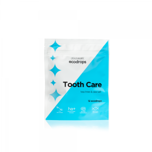 Изображение галереи: Леденцы для ухода за полостью рта Healthberry Ecodrops Tooth Care, 12 шт