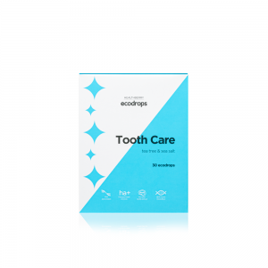 Изображение галереи: Леденцы для ухода за полостью рта Healthberry Ecodrops Tooth Care, 30 шт.