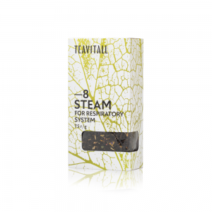 Изображение галереи: Чайный напиток для дыхательной системы TeaVitall Steam 8, 75 г.