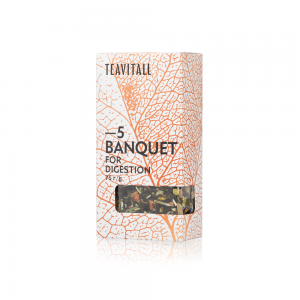 Изображение галереи: Чайный напиток для улучшения пищеварения TeaVitall Banquet 5, 75 г.