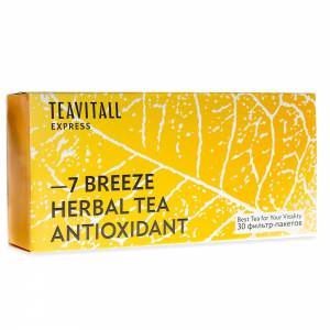 Изображение галереи: Чайный напиток антиоксидантный TeaVitall Express Breeze 7, 30 фильтр-пакетов