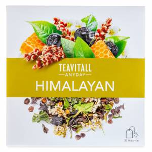 Изображение галереи: Чайный напиток TeaVitall Anyday «Himalayan», 38 фильтр-пакетов