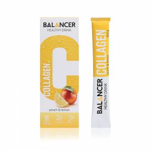 Напиток Balancer Collagen со вкусом «Персик - лимон», 10 стиков