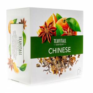 Изображение галереи: Чайный напиток TeaVitall Anyday «Chinese», 38 фильтр-пакетов