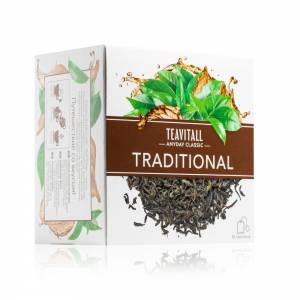 Изображение галереи: Чай чёрный TEAVITALL CLASSIC «Традиционный», 38 фильтр-пакетов