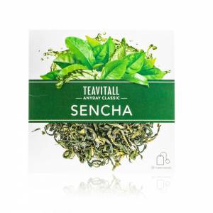 Изображение галереи: Чай зелёный TEAVITALL CLASSIC «Сенча», 38 фильтр-пакетов