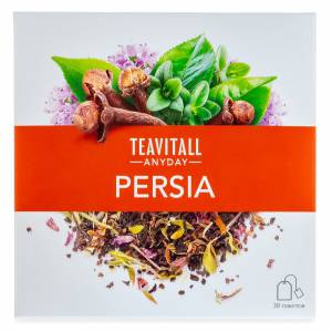 Изображение галереи: Чайный напиток TeaVitall Anyday «Persia», 38 фильтр-пакетов