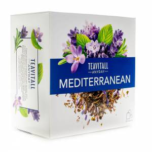 Изображение галереи: Чайный напиток TeaVitall Anyday «Mediterranean», 38 фильтр-пакетов